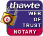 WOT thawte Site